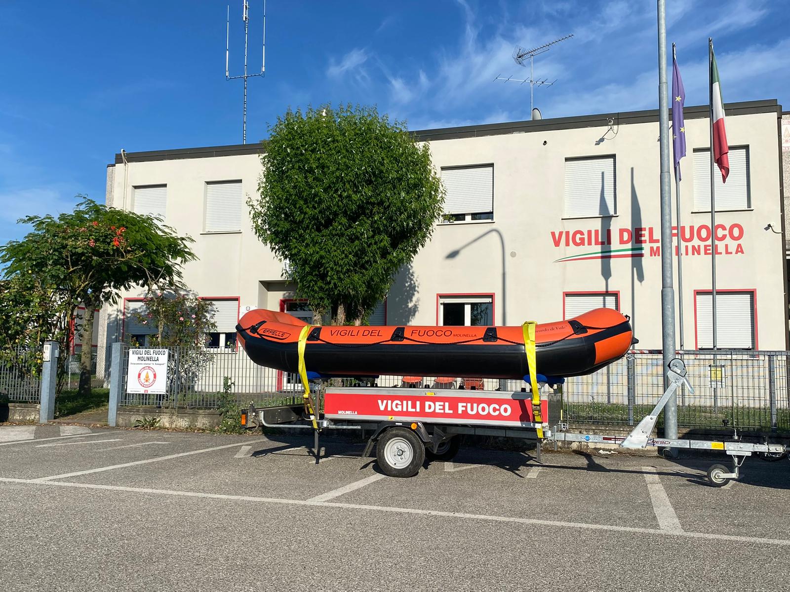 Carrello Rischio Acquatico